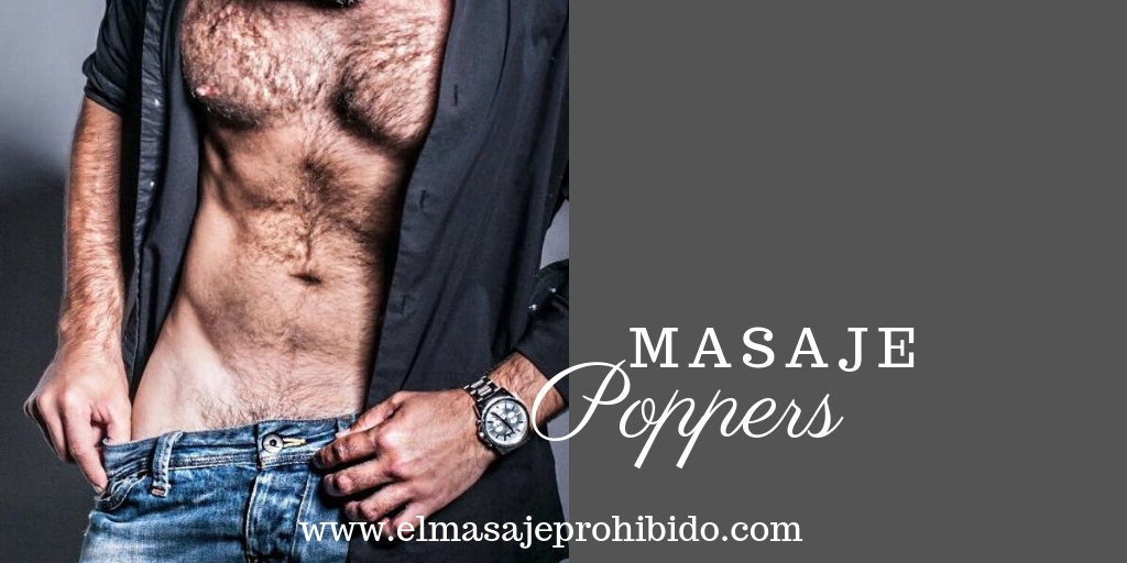Masaje poppers gay en Barcelona