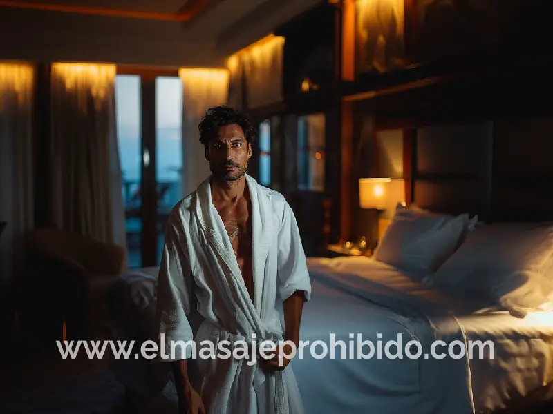 Masaje gay en hotel de Barcelona, servicio discreto a domicilio