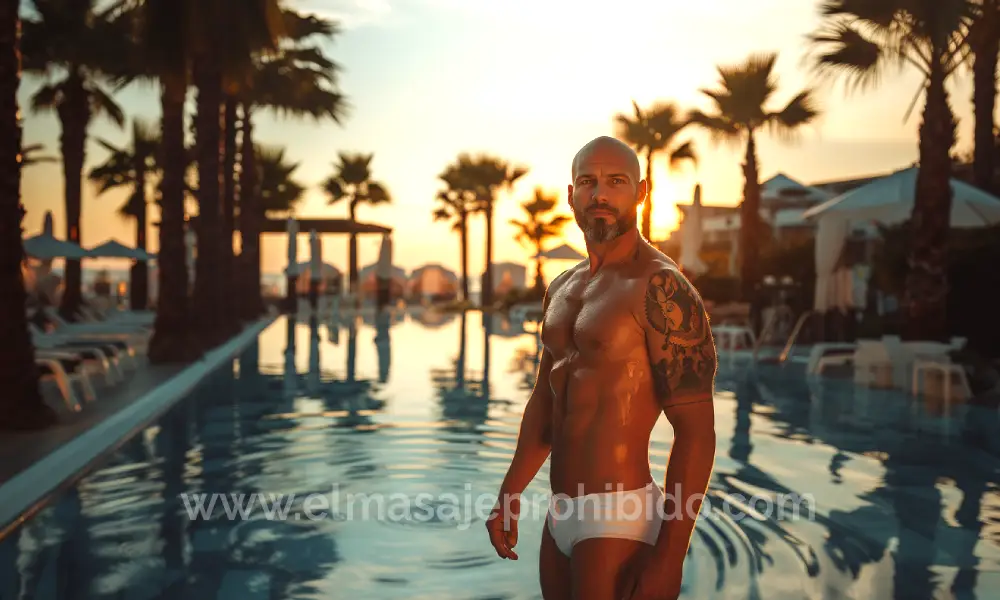Hombre spornosexual y estilo de vida gay