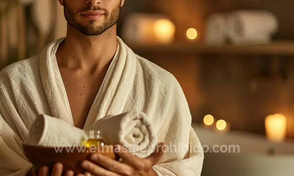 Masaje lingam gay entorno profesional en Barcelona