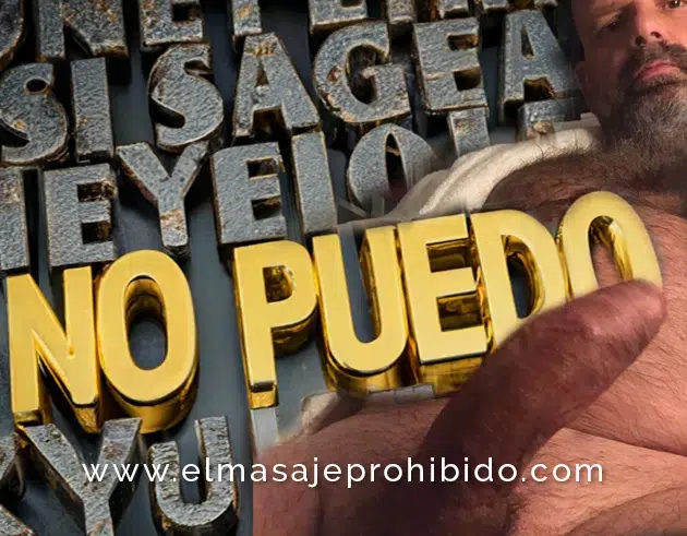 No puedo más, necesito un masaje gay en Barcelona